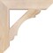 Ekena Millwork Olympic Slat Smooth Bracket, Douglas Fir, 3 1/2"W x 20"D x 20"H BKT04X20X20OLY06SDF - alternate 3